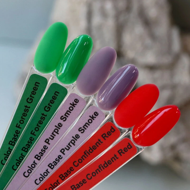 Komilfo Color Base Forest Green, 8ml — Photo 3