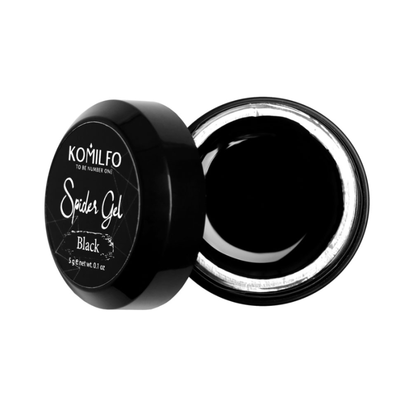 Komilfo Spider Gel Black, 5g — Photo 2