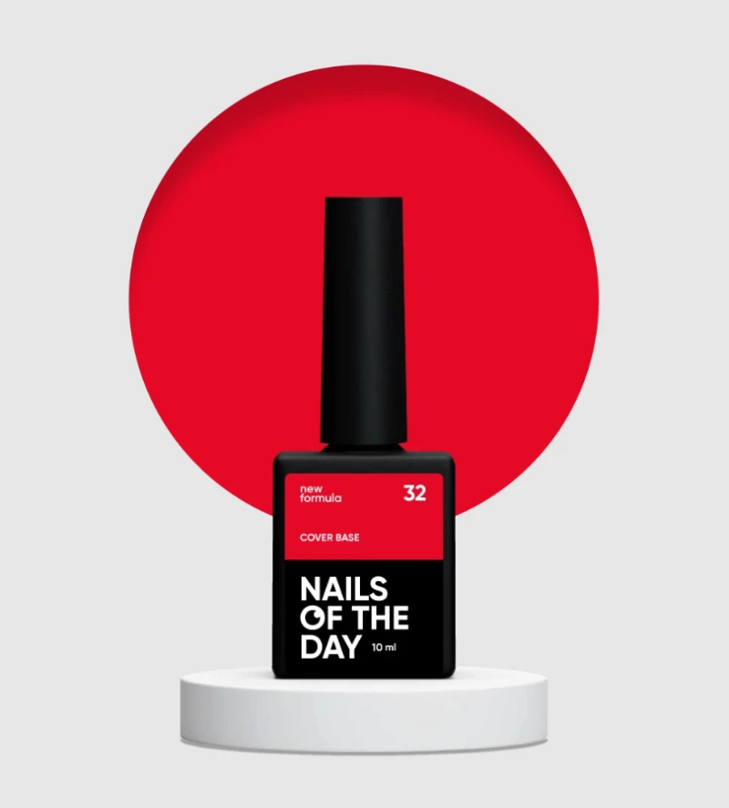 NAILSOFTHEDAY Cover base 32, 10 ml new formula — Photo 2