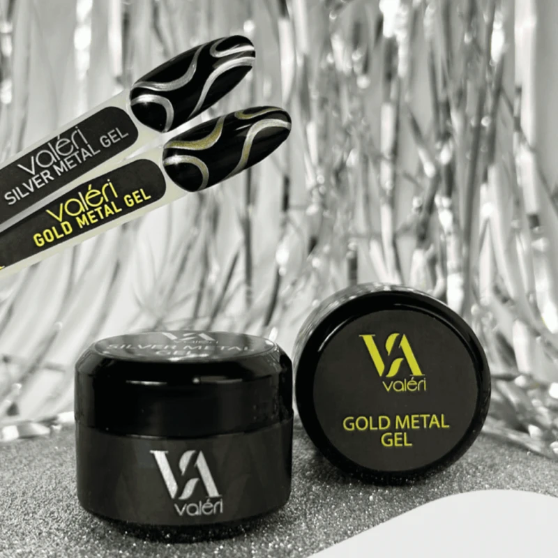 Valeri Gold Metal Gel, 5ml — Photo 4