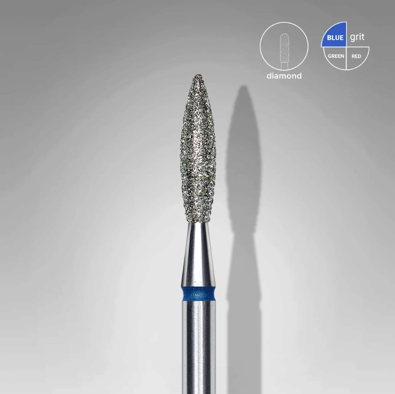 Punta Diamante Staleks FA10B023/10 «Flama» 2.3 mm azul — Photo 2