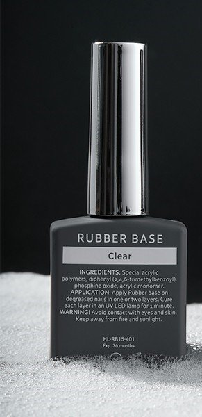 Heylove Rubber base transparente, 15 ml — Photo 2