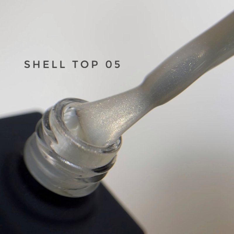 NAILSOFTHENIGHT Shell Top 05, 10ml — Photo 2