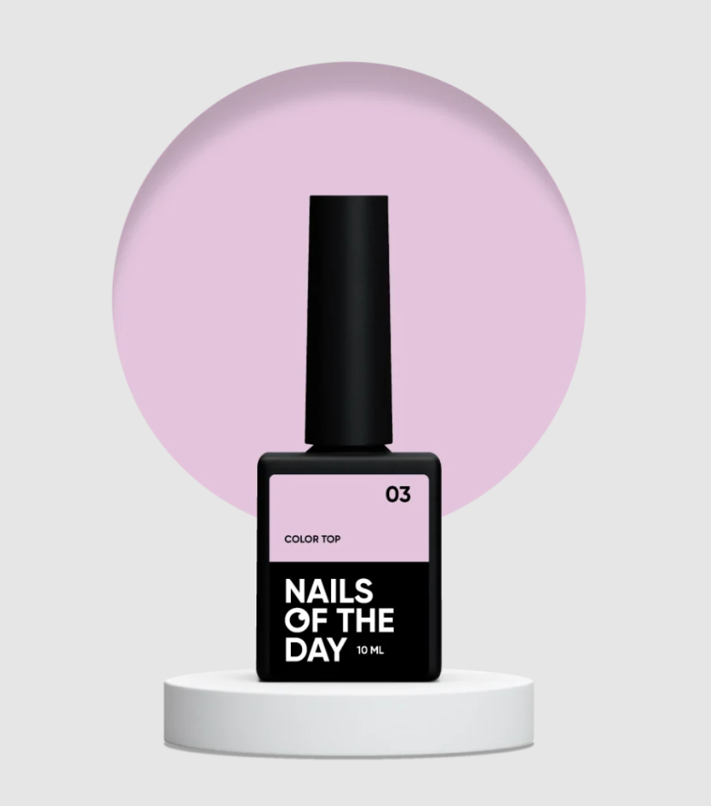 NAILSOFTHEDAY Color Top 03, 10ml — Photo 2