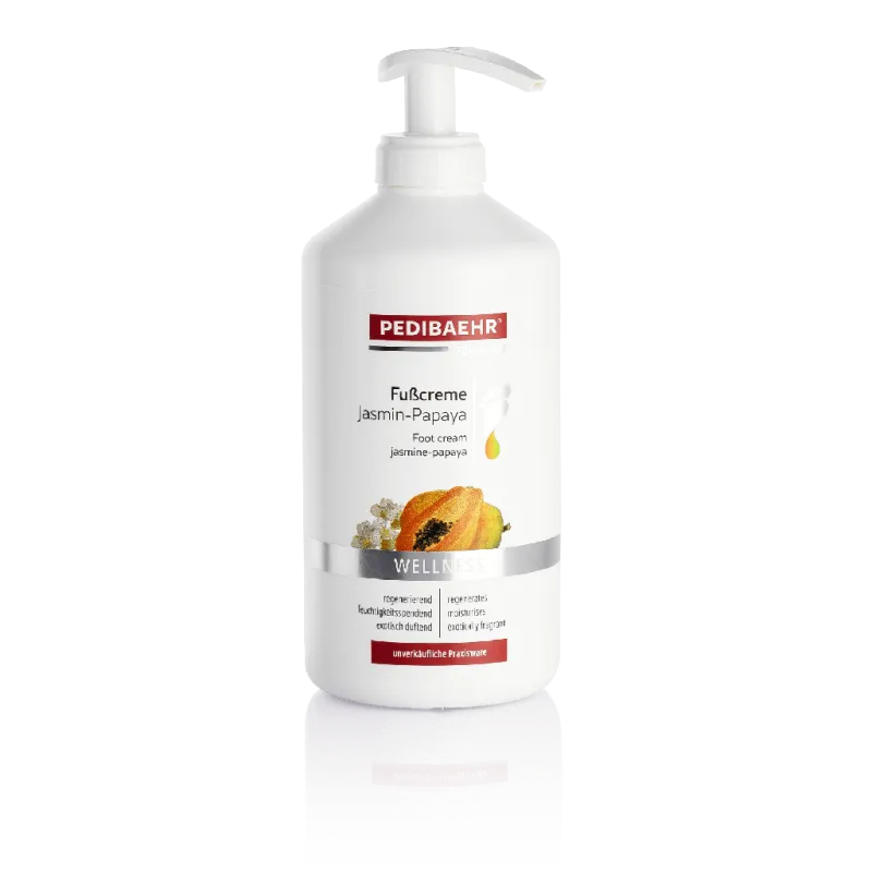 BAEHR Crema de pies de jazmín y papaya, 500ml (FUSSCREME JASMIN-PAPAYA) — Photo 2