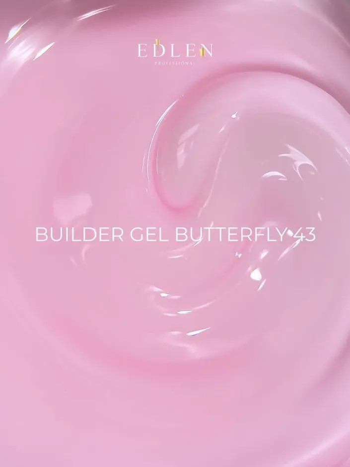 Edlen Builder Gel 43 Butterfly, 15ml — Photo 2