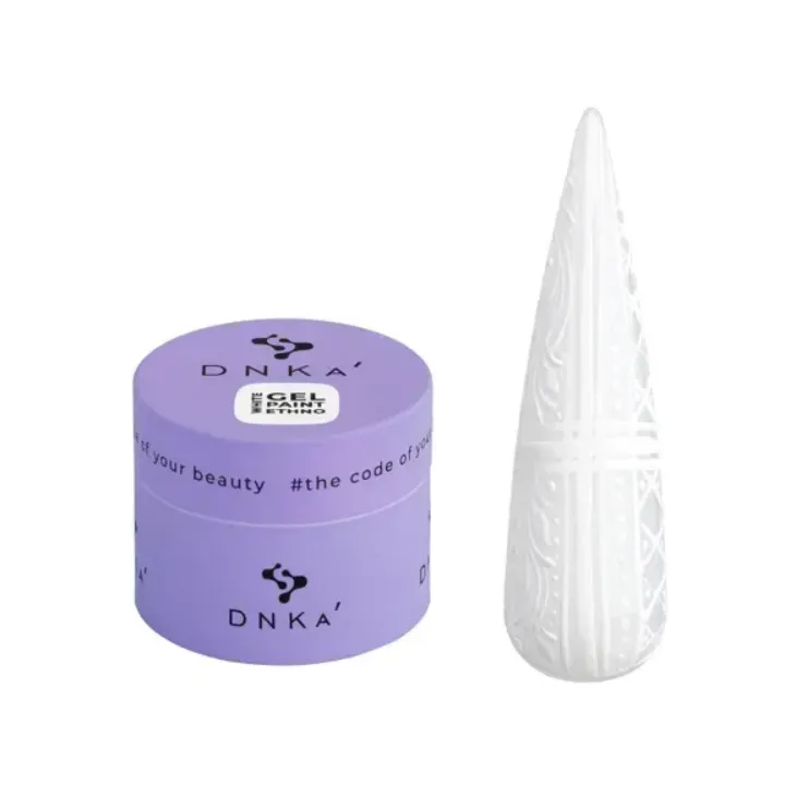 DNKa Gel Paint Ethno White, 5ml — Photo 2
