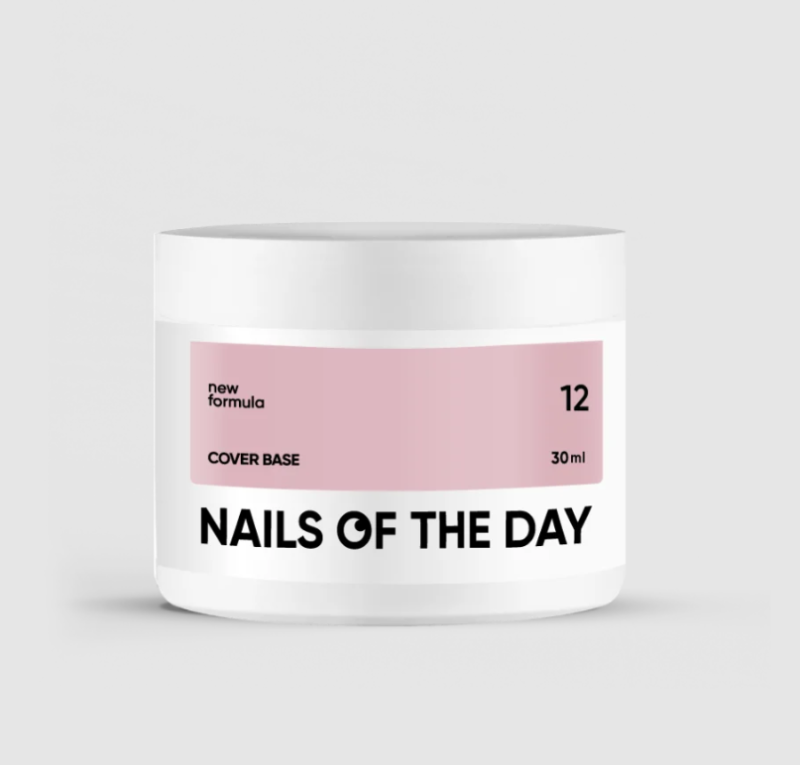 NAILSOFTHEDAY Cover base 12, 30ml new formula — Photo 2