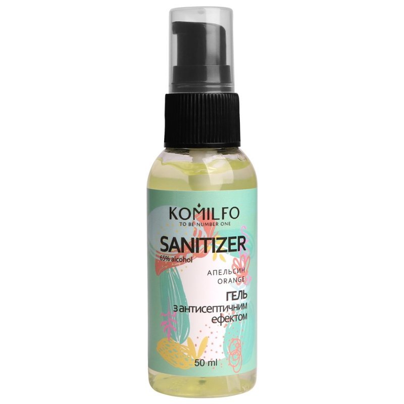 Komilfo Sanitizer de Gel Naranja, 50ml — Photo 2