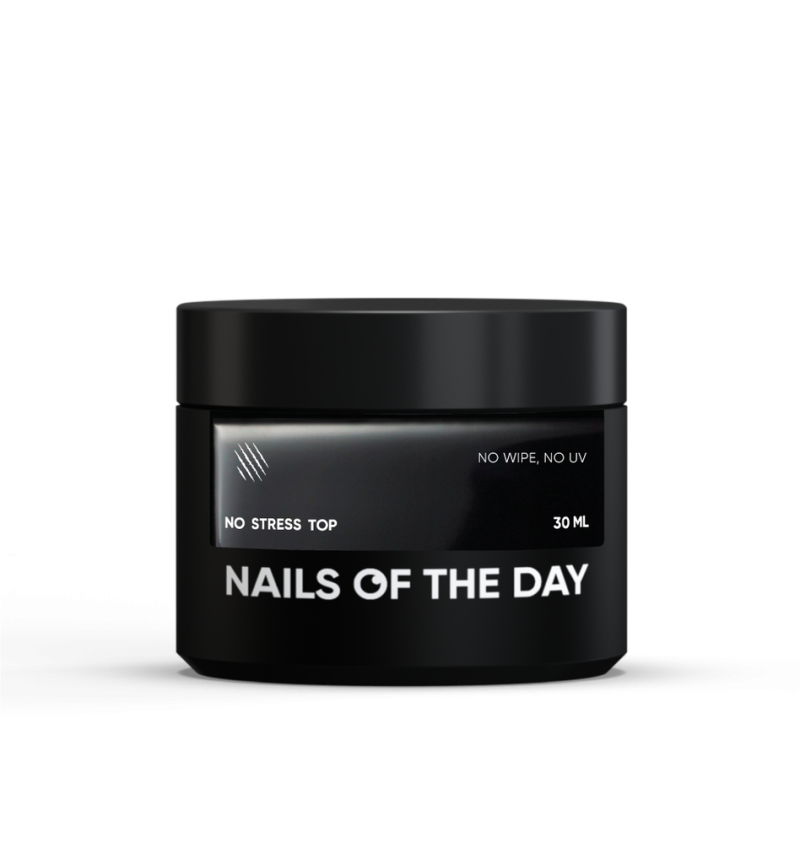 NAILSOFTHEDAY No Stress top no wipe, 30 ml — Photo 2