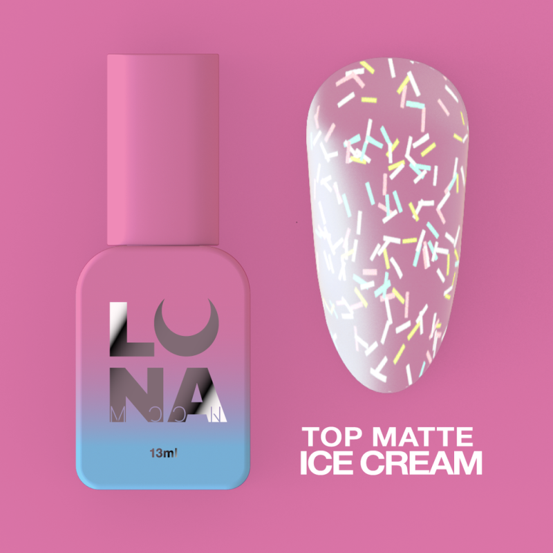 Luna Top Matt Ice Cream, 13ml — Photo 2