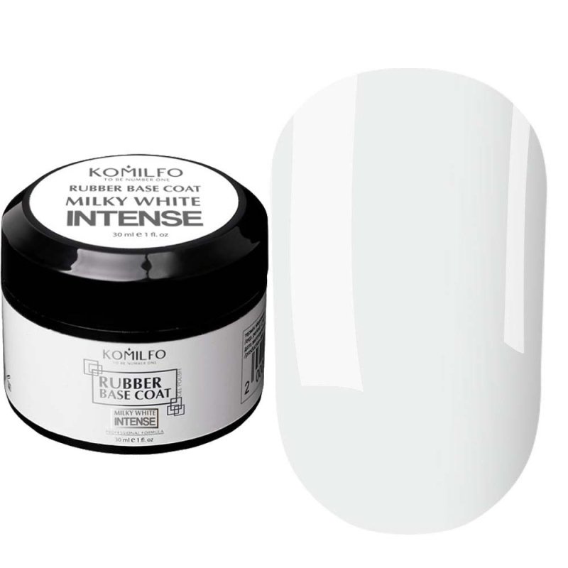 Komilfo Milky White Intense Base, 30ml — Photo 2