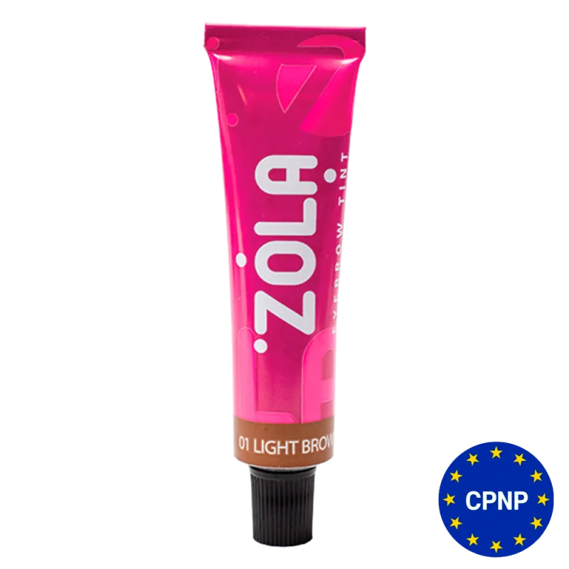 ZOLA Tinte para cejas 01 Light Brown, 15ml — Photo 2