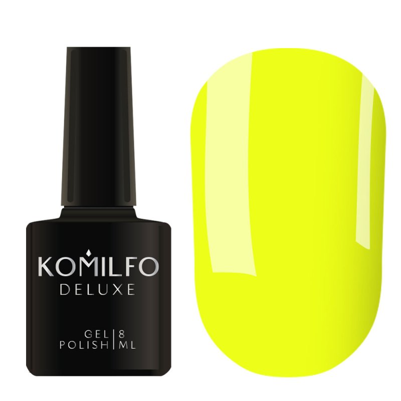 Esmalte Semipermanente Komilfo DeLuxe Series Neon N006, 8ml — Photo 2