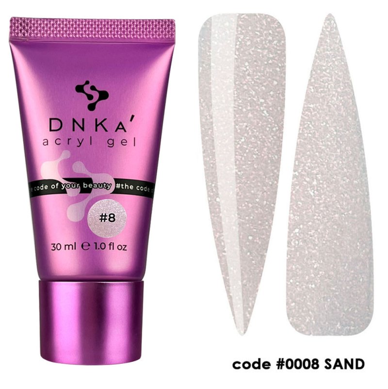 DNKa Acryl Gel 08 Sand, tubo, 30 ml — Photo 2