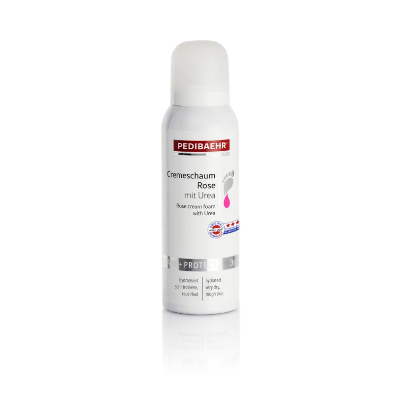 BAEHR Crema-espuma con aceite de rosas y 10% urea, 125ml (CREMESCHAUM ROSE) — Photo 2
