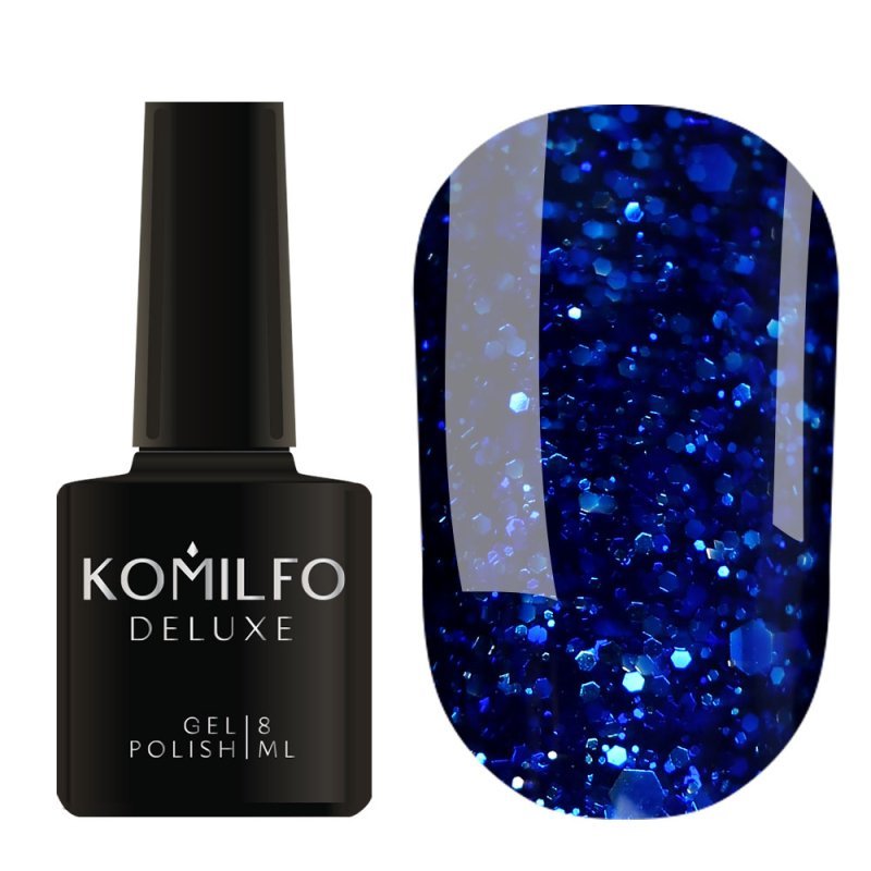 Esmalte Semipermanente Komilfo Stardust Glitter 008, 8ml — Photo 2