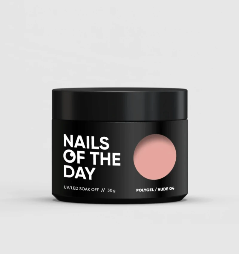 NAILSOFTHEDAY Polygel Nude 04, 30g — Photo 2