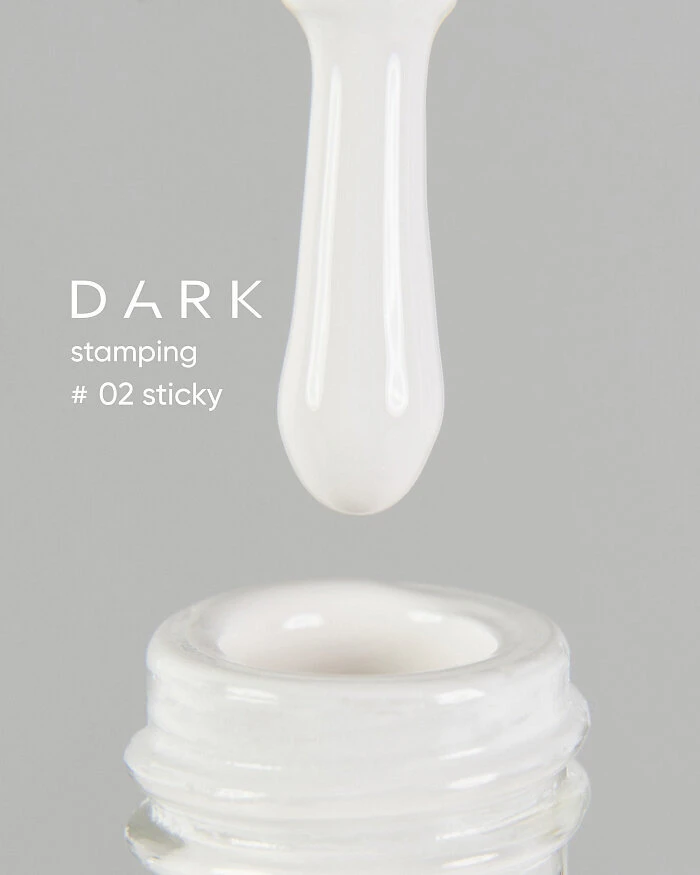 Dark by Rior Esmalte para Estampar 02 Blanco, 10ml — Photo 2