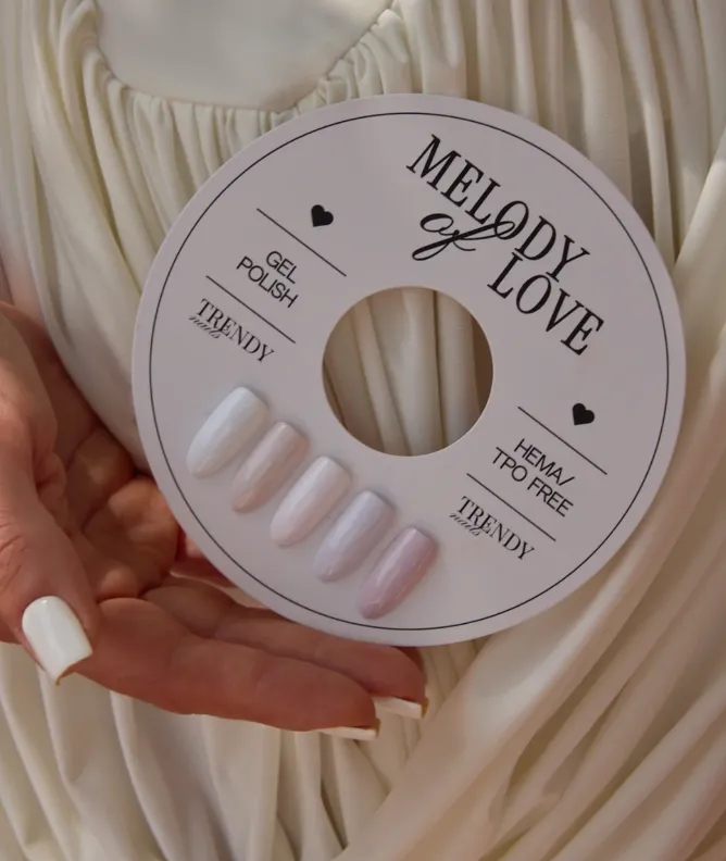 Trendy Nails Coleccion de 5 esmaltes "Melody" — Photo 3