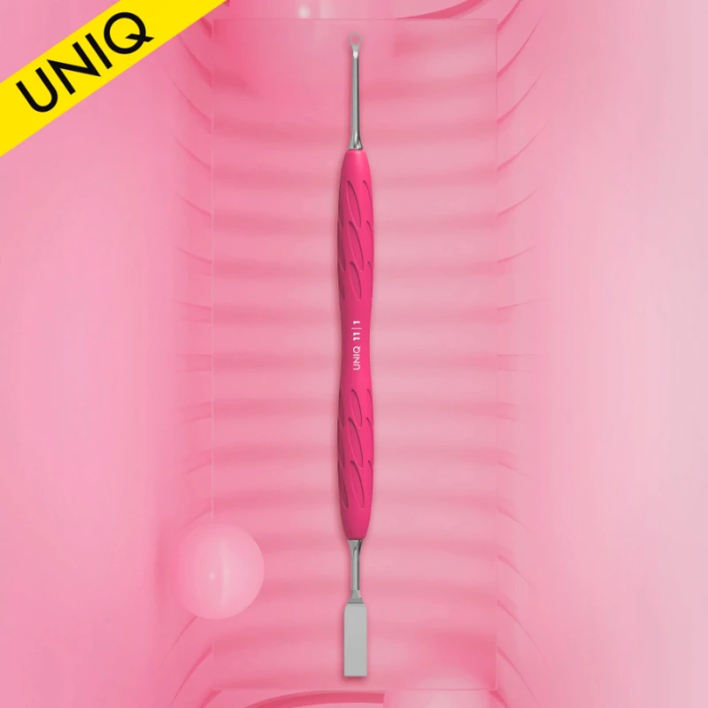 Staleks Empujador Para Manicura Con Mango De Silicona &quot;Gummy&quot; UNIQ 11/1 — Photo 2