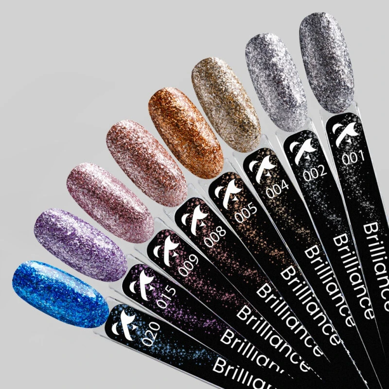 Esmalte semipermanente F.O.X. BRILLIANCE 04, 7 ml — Photo 3