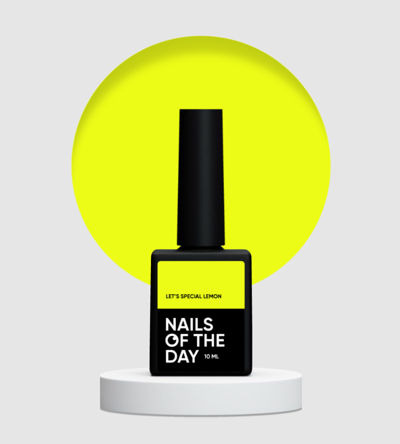 NAILSOFTHEDAY Esmalte Semipermanente Let&#039;s special Lemon, 10ml — Photo 2