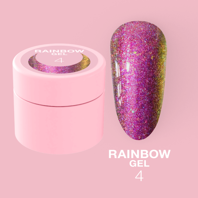 LunaMoon Rainbow Gel 04, 5ml — Photo 2