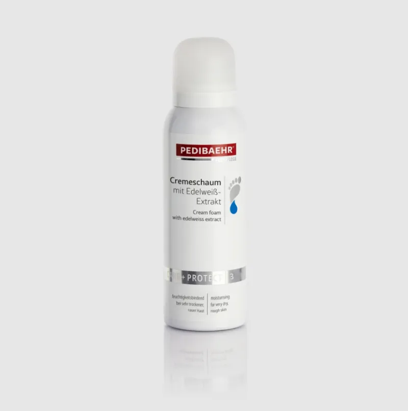 BAEHR Crema-espuma con extracto de edelweiss y urea, 125ml (CREMESCHAUM MIT EDELWEISS) — Photo 2