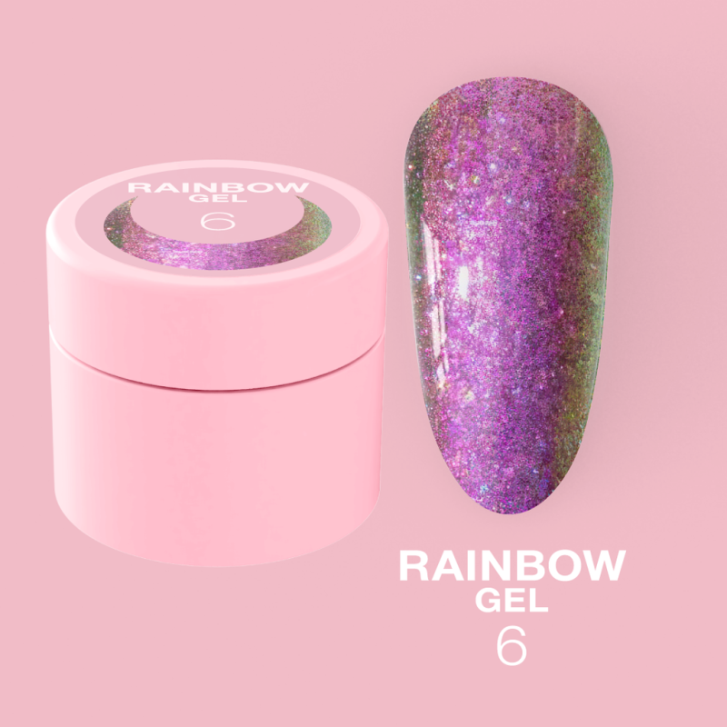 LunaMoon Rainbow Gel 06, 5ml — Photo 2