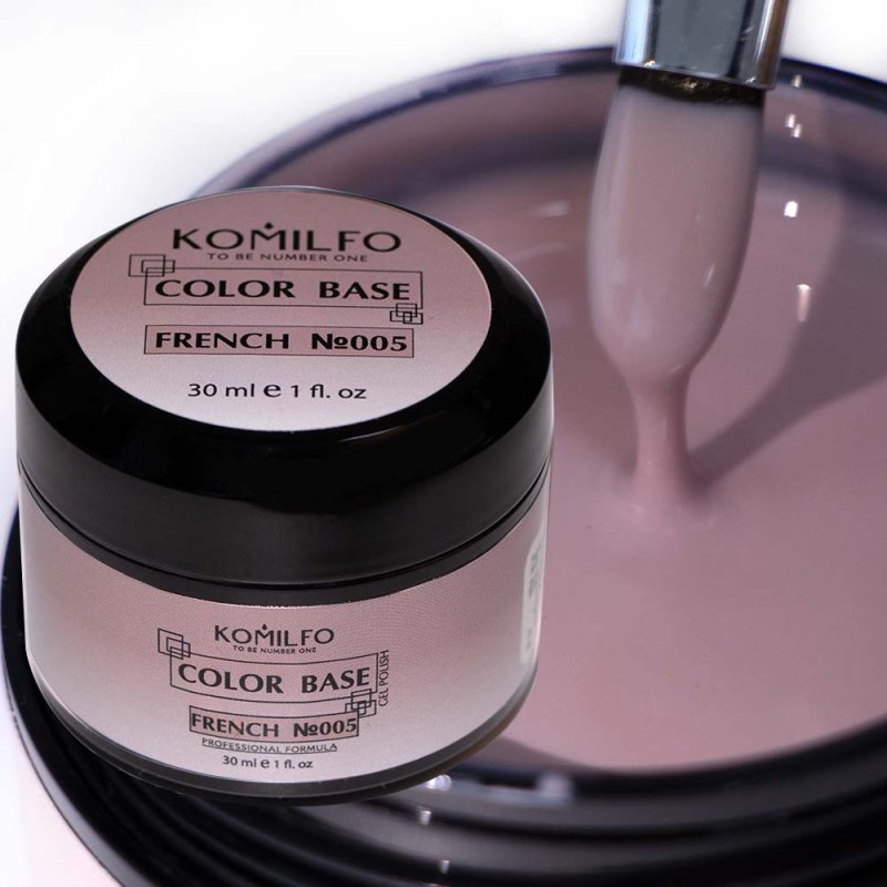 Komilfo Color Base French 005, 30ml — Photo 3