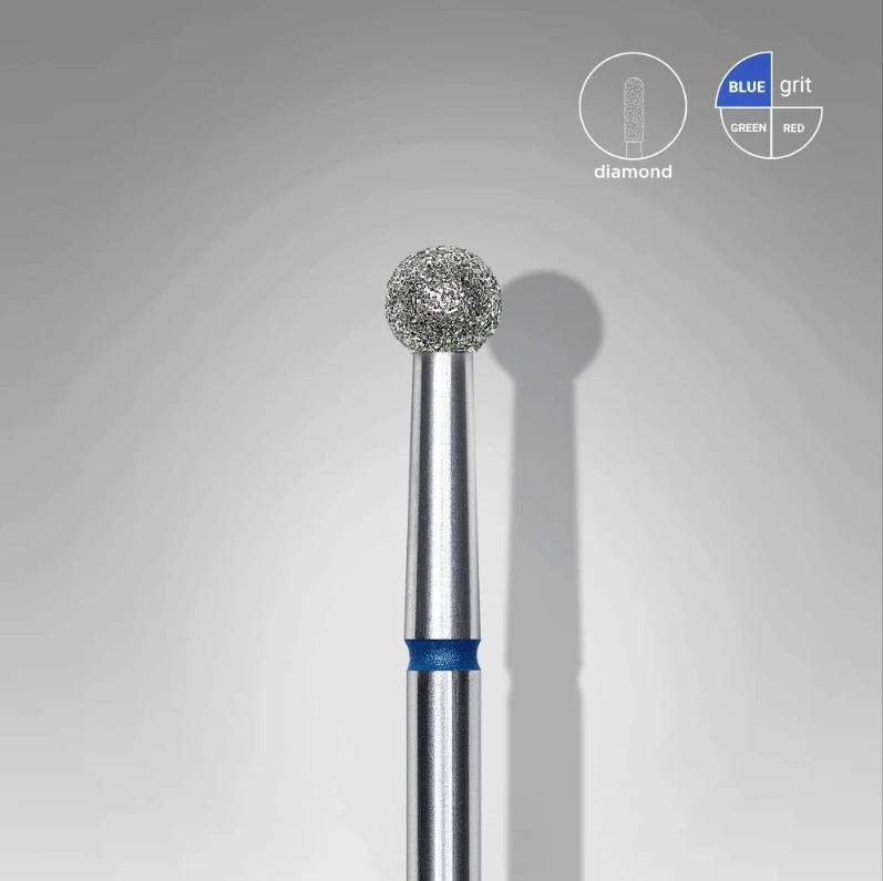 Punta Diamante Staleks FA01B035 «Bola» 3.5 mm azul — Photo 2