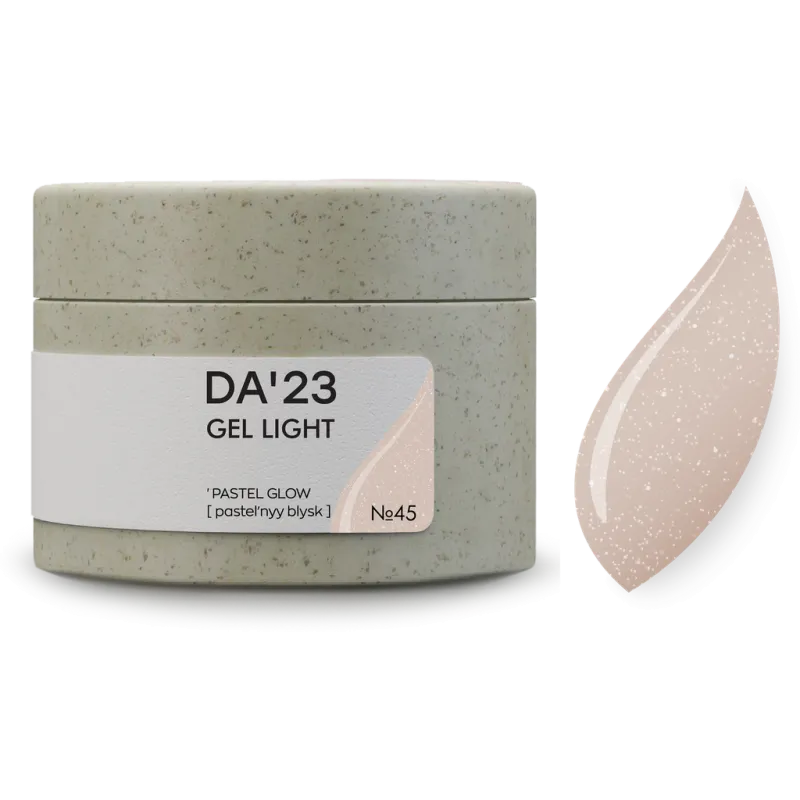 DA23 Light Gel 45 Pastel Glow, 30ml — Photo 2