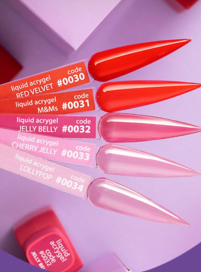 DNKa Acrygel Liquido 34, Lollypop, 12 ml — Photo 3