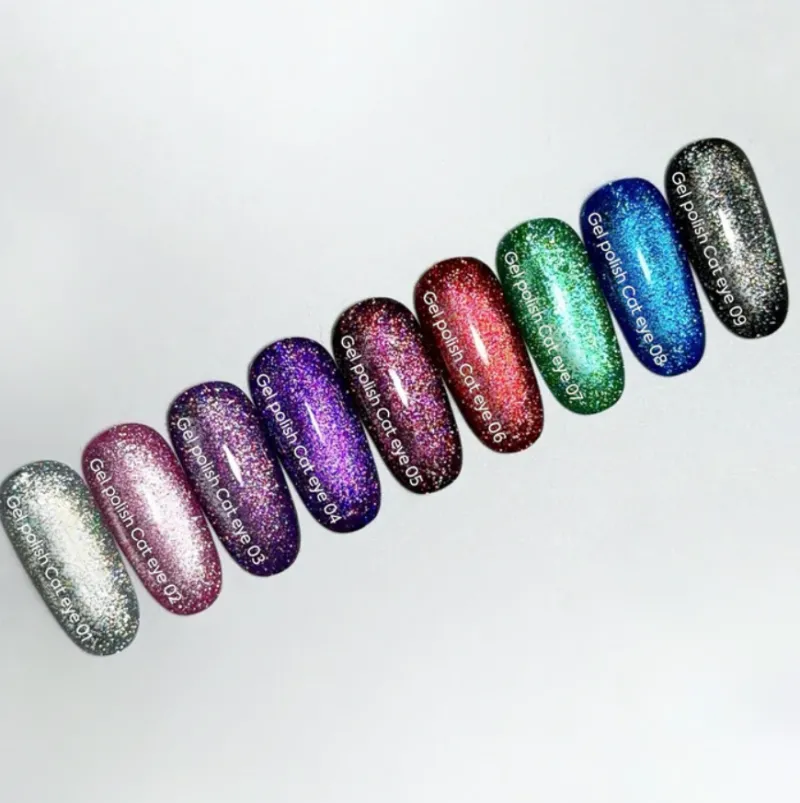 NAILSOFTHEDAY Cat Eye Semi-Permanent Nail Polish 09, 6 ml — Photo 5