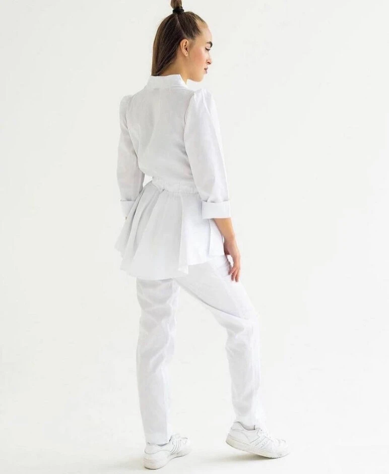 Uniforme &quot;FRIDA&quot; blanco, XL — Photo 3