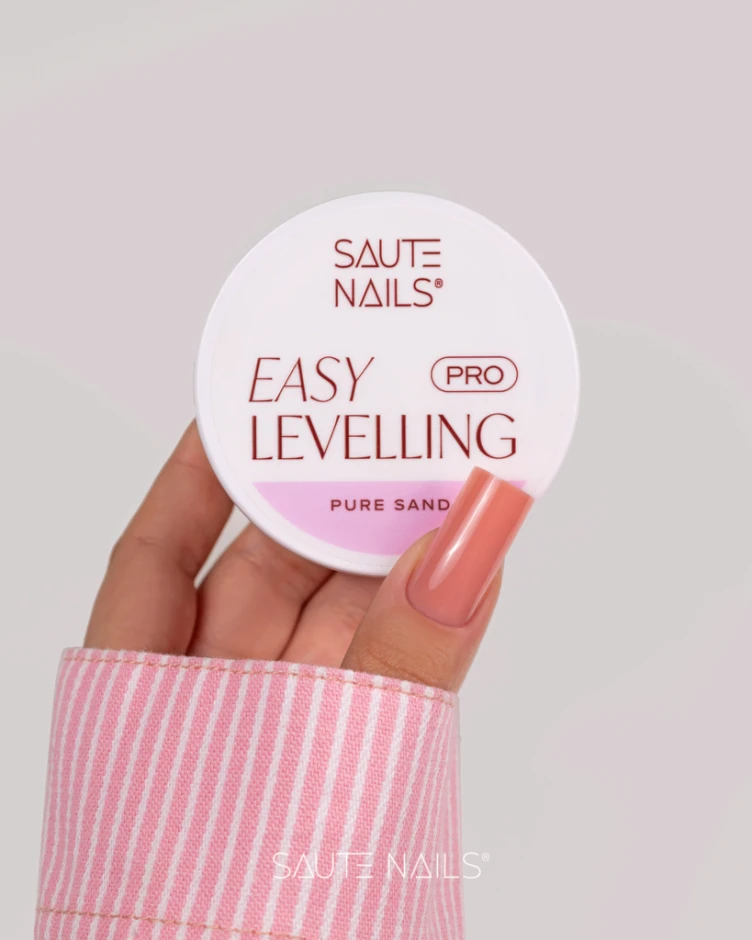 Saute Nails Easy Levelling Pro Pure Sand, 50ml — Photo 3