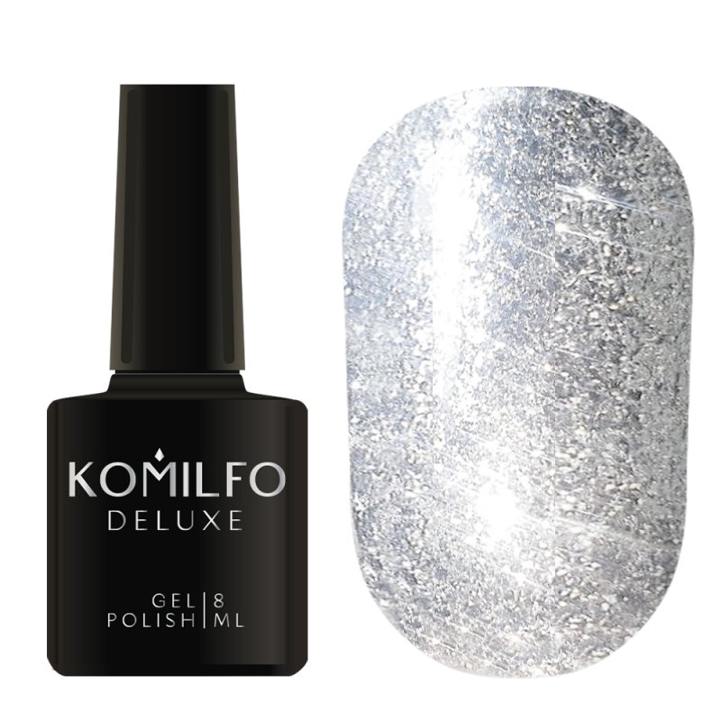 Esmalte Semipermanente Komilfo Liquid Glam Gel LGG 001, 8ml — Photo 2