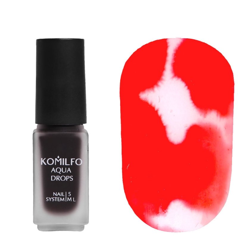 Komilfo Aqua Drops Red 005, 5ml — Photo 2