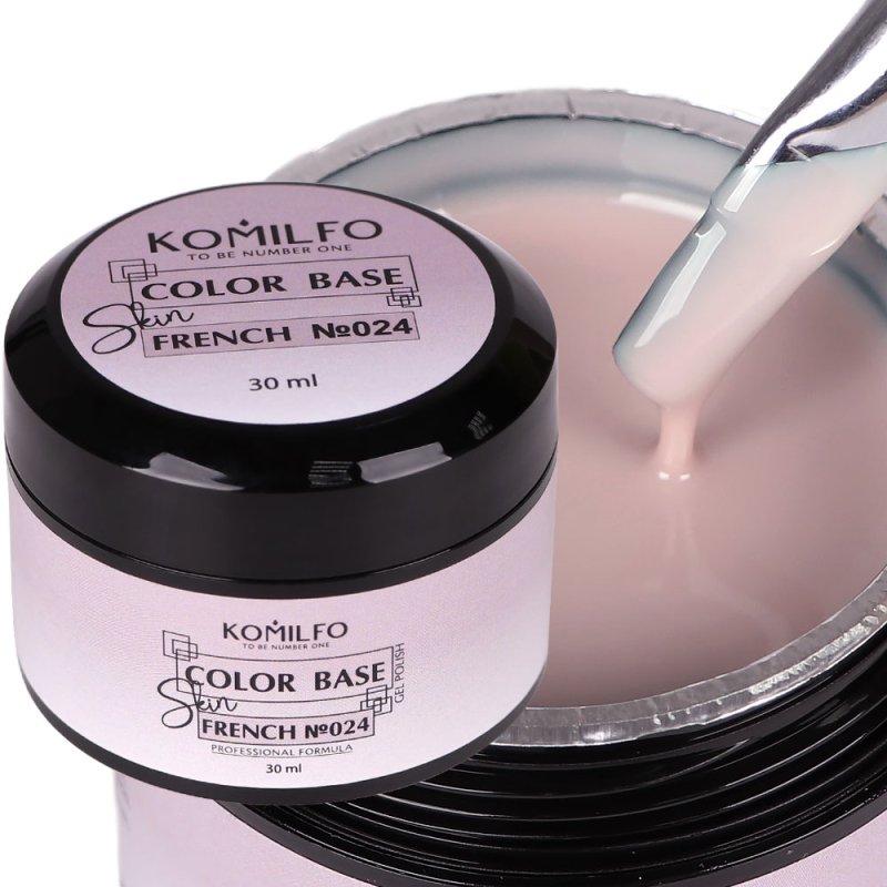 Komilfo Color Base French &quot;Skin&quot; 024, 30ml — Photo 2