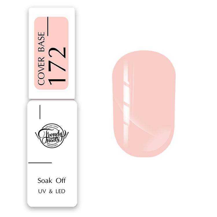 Trendy Nails Cover Base 172, 8ml — Photo 2