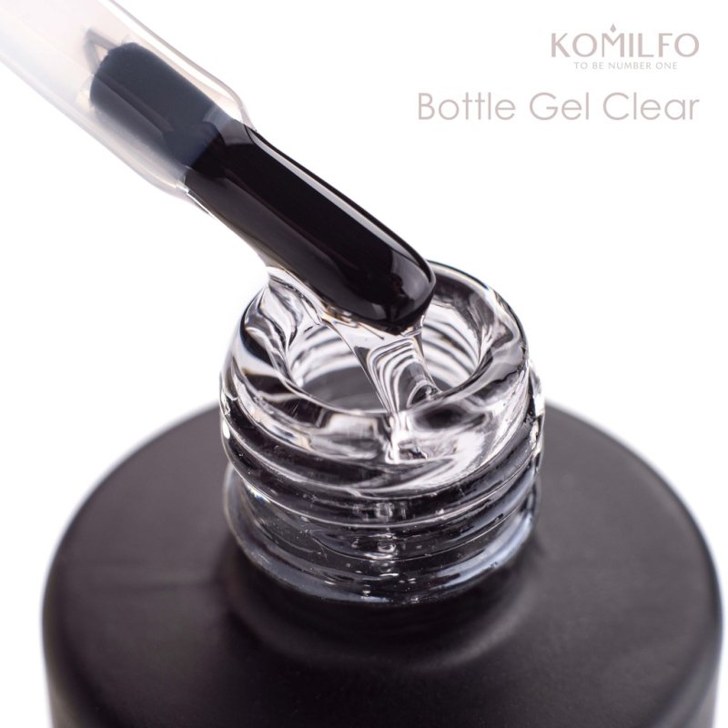 Komilfo Bottle Gel Clear, 15ml — Photo 2