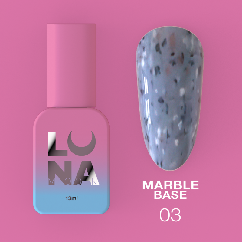 Luna MARBLE Base 03, 13ml — Photo 2