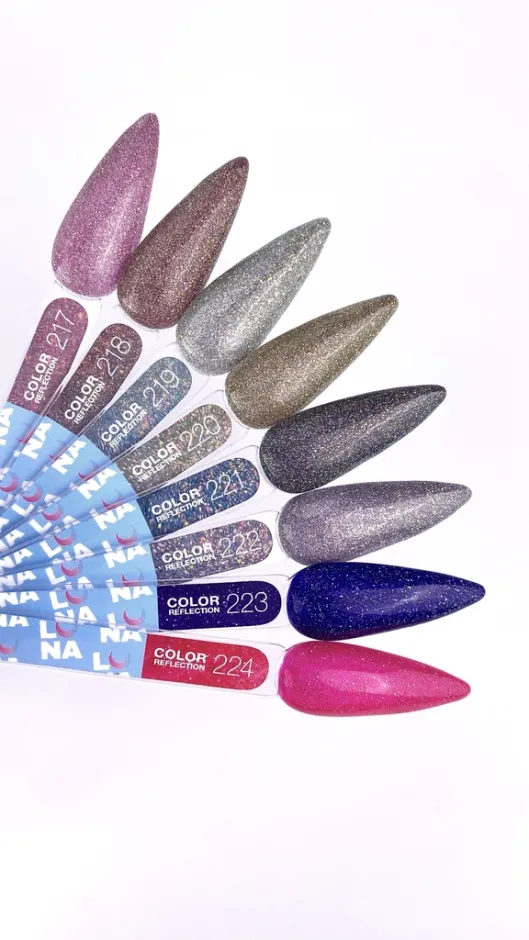 Luna Esmalte Semipermanente 223, 8ml (Reflectivo) — Photo 4