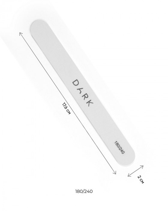 Dark by Rior Limas Desechables Oval 180/240grit (10uds) — Photo 2