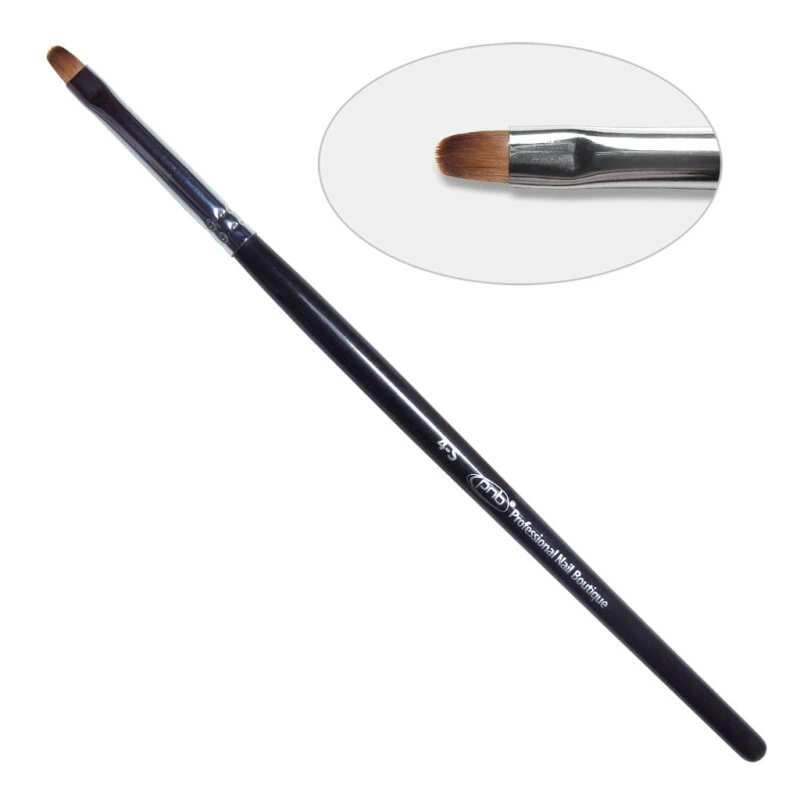 PNB Gel Brush G6 oval 4-s nylon, 8 mm — Photo 2