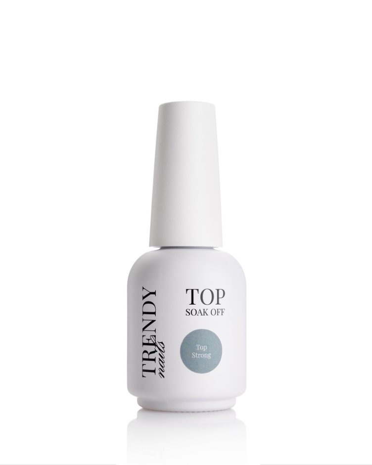 Trendy Nails Top No Wipe Strong, 15ml — Photo 2