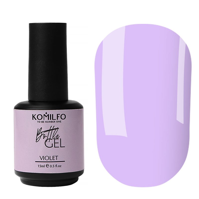 Komilfo Bottle Gel Violet, 15ml — Photo 2