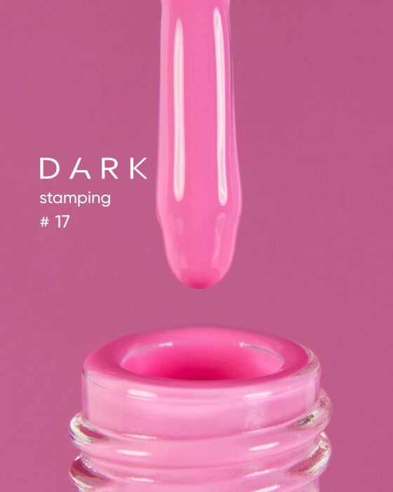 Dark by Rior Esmalte para Estampar 17 Rosa, 8ml — Photo 2