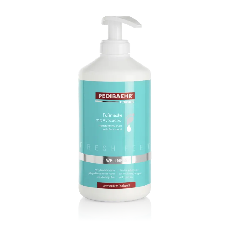 BAEHR FRESH FEET Mascarilla para pies con aceite de aguacate, 500ml (FRESH FEET FUSSMASKE) — Photo 2
